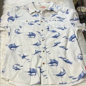 Coleman fish button up